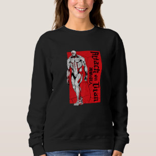 Attack on Titan Season 4 Armoured Titan Red Block Sweatshirt