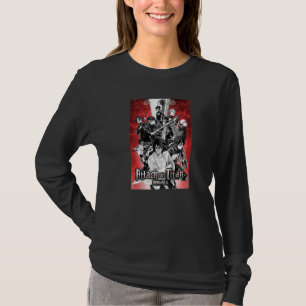 Attack On Titan Season 4 Red Sky Group Poster T-Shirt