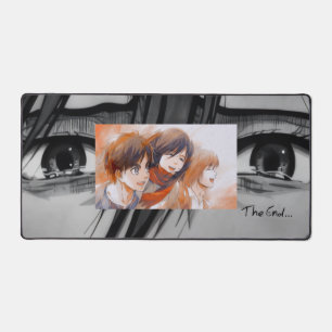 Attack on Titan Shiganshina Trio Nostalgic Journey Desk Mat