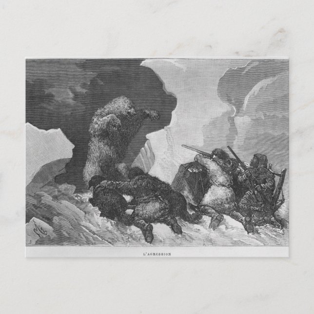 Attack Postcard (Front)