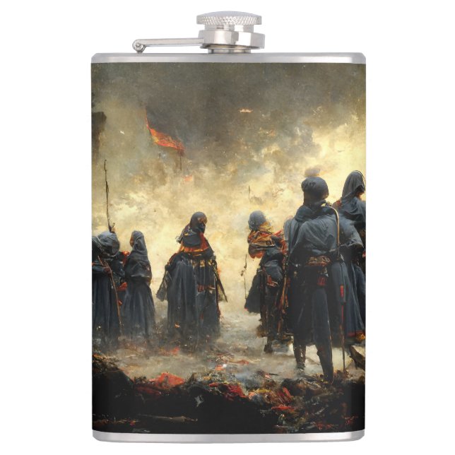 Attack the place hip flask (Front)