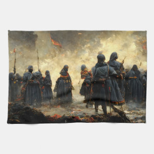 Attack the place kitchen towel