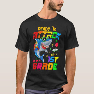 Attacking Pre 1st Grade Teacher Student Back To Sc T-Shirt