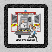 Attaque des taches de peau Paramedic EMS 911 Moral