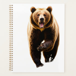 attaque d'ours grizzly un homme dans le dos 8k sur