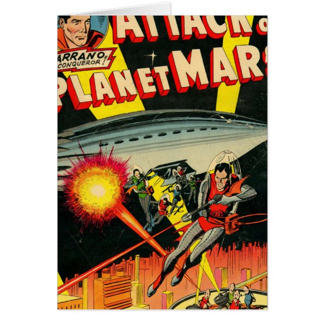 Attaque sur la planète Mars (Devant)