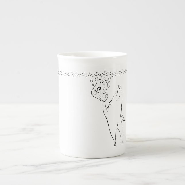 Atteinte de la tasse (Devant)
