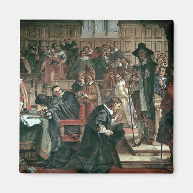Attempted arrest of 5 members of the House Magnet (Front)