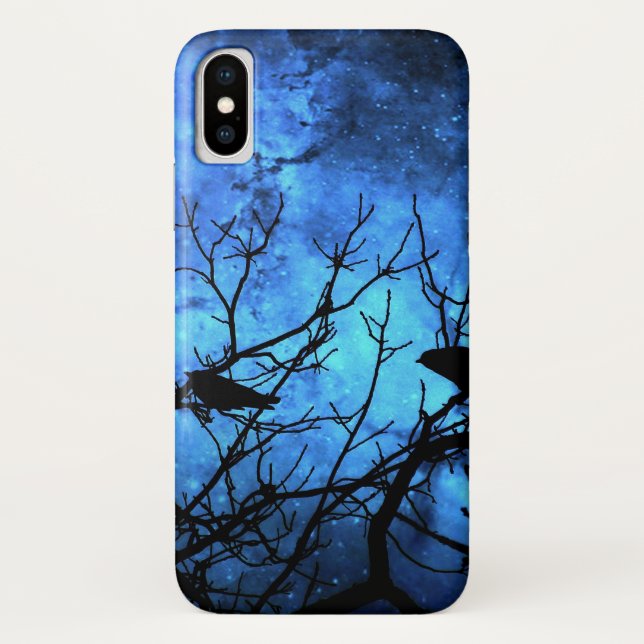 Attempted Murder: Crows, Blue Skies Case-Mate iPhone Case (Back)
