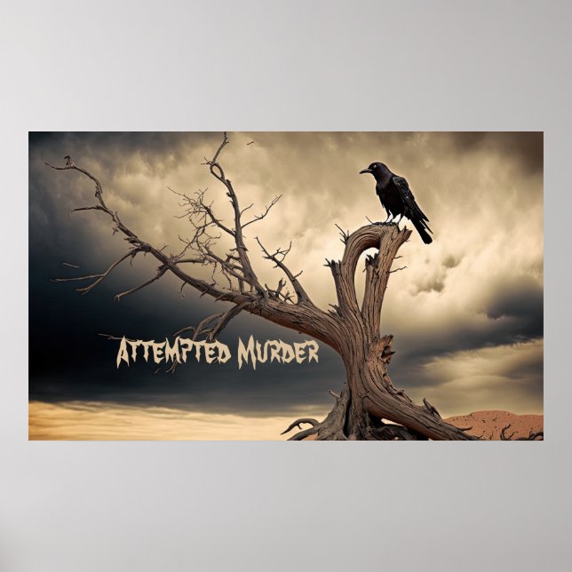 Attempted Murder  Poster (Front)