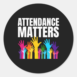 Attendance S Sticker 