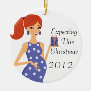 Attendre cet ornement de Noël