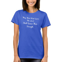 Attends sur le Seigneur T-shirt