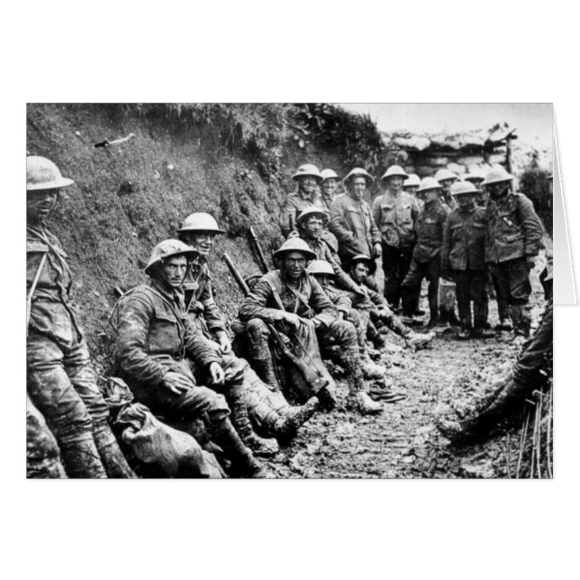 Attente dans les tranchées Première Guerre mondial (Devant horizontal)