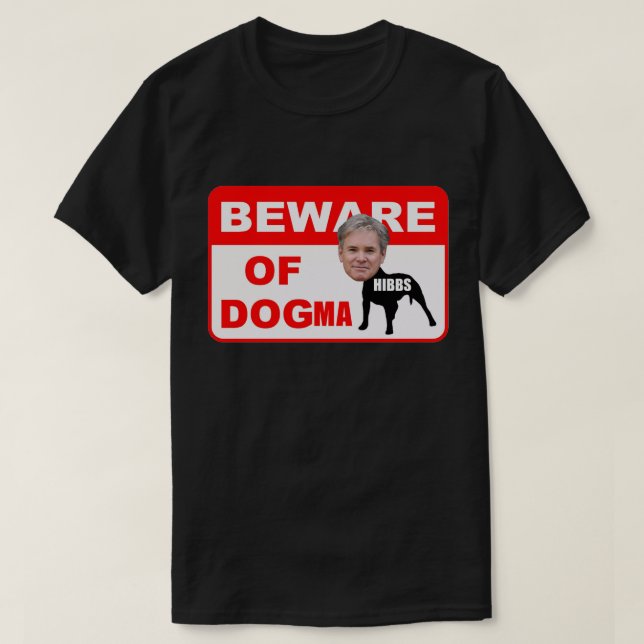 ATTENTION À DOGMA T-SHIRT (Design devant)