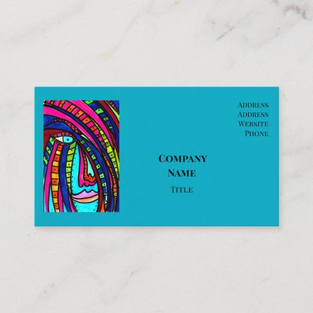 Attention Attractor Business Card (Front)