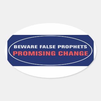 Attention aux faux prophètes... Autocollant