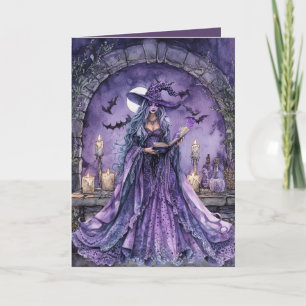 Attention aux sorcières brasser la carte d'Hallowe