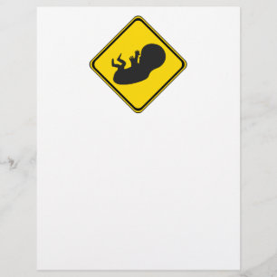 Attention: Baby Ahead! Flyer