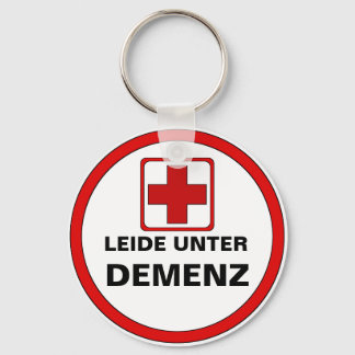 Attention - Dementia Keychain