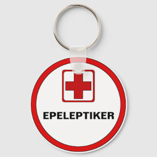 Attention - EPELEPTIKER Keychain