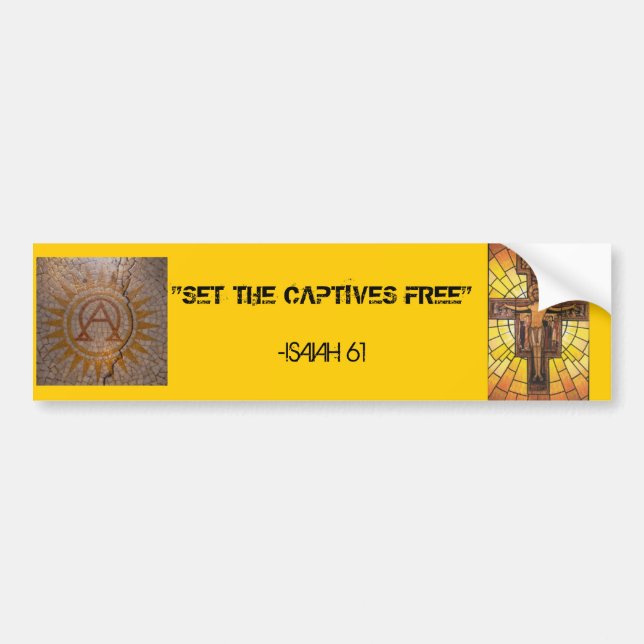 Attention Freedom fighters! Bumper Sticker (Front)