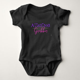 Attention Grabber Infant t-shirt HAMbyWG Baby Bodysuit