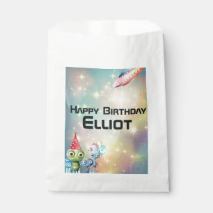 Attention Intergalactic Birthday Favour Bag