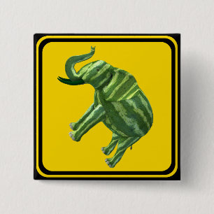 Attention: Melophant Xing! 2 Inch Square Button