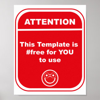 Attention This Template is #free to use Cutomize Poster