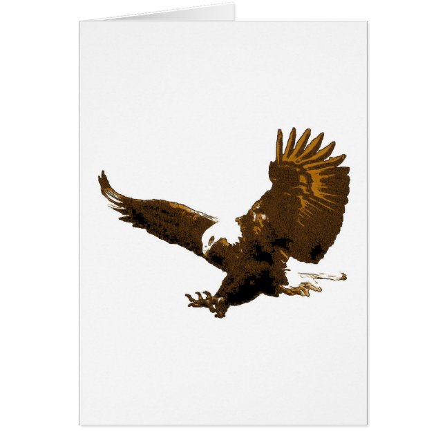 Atterrissage d'aigle (Devant)