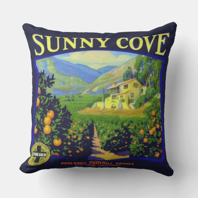 ATTERRISSEUR DE COUSSIN DE WQ : Label ensoleillé (Recto)