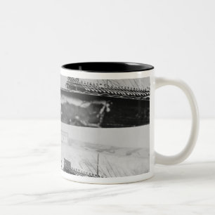 Attic black-figure dinos krater Two-Tone coffee mug