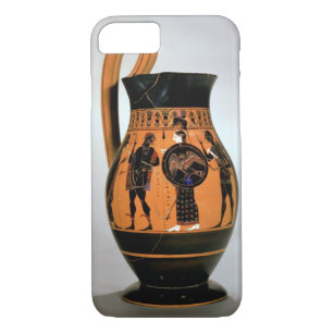 Attic black-figure olpe depicting Athena Confronti Case-Mate iPhone Case