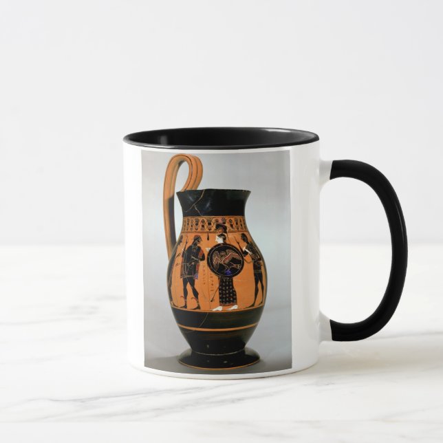 Attic black-figure olpe depicting Athena Confronti Mug (Right)