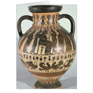 Attic Corinthian amphora