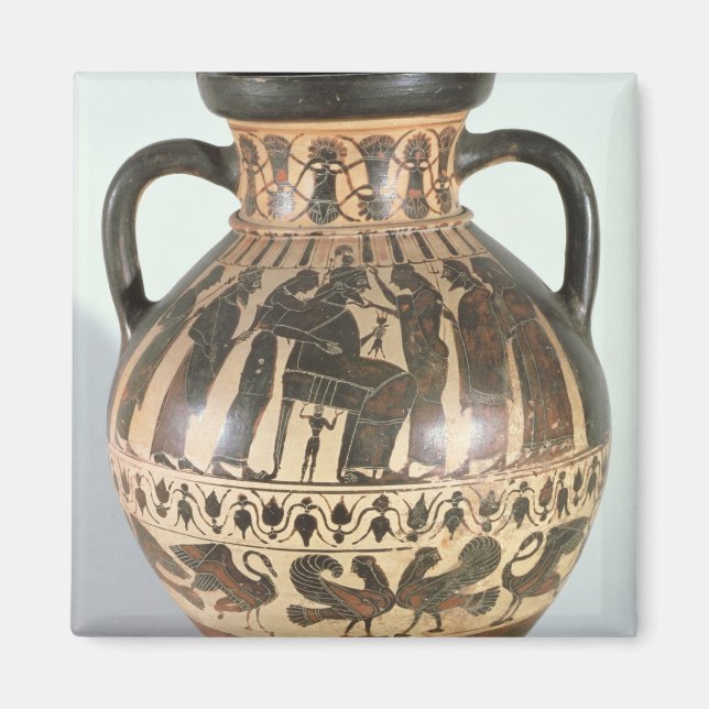 Attic Corinthian amphora Magnet (Front)