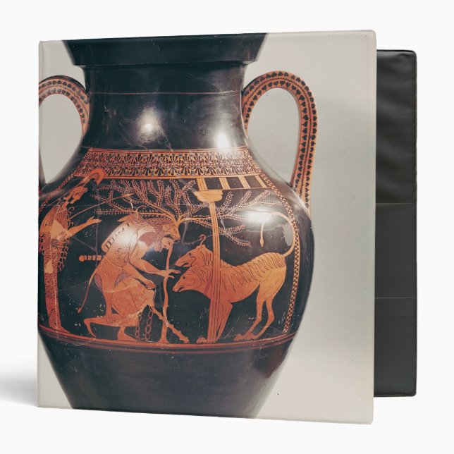 Attic red-figure belly amphora binder (Front/Inside)