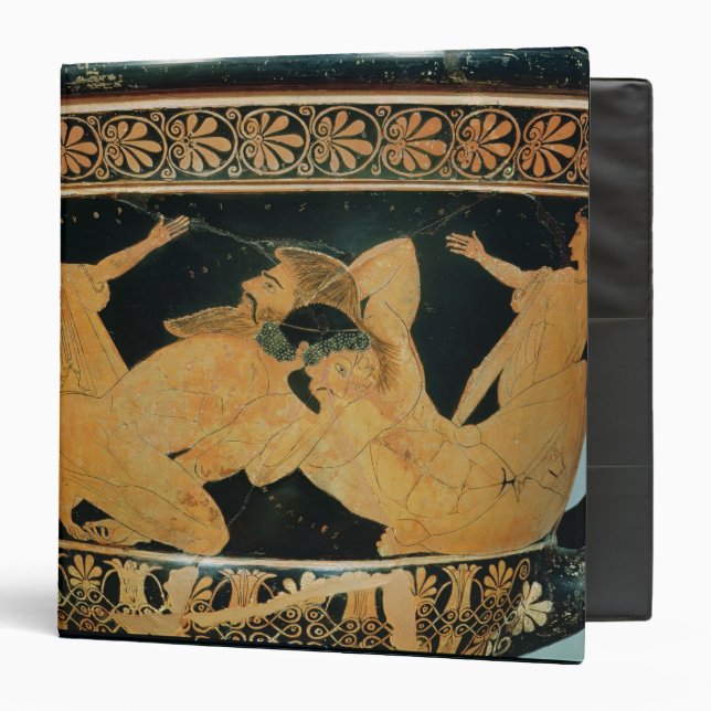Attic red-figure calyx-krater 2 binder (Front/Inside)
