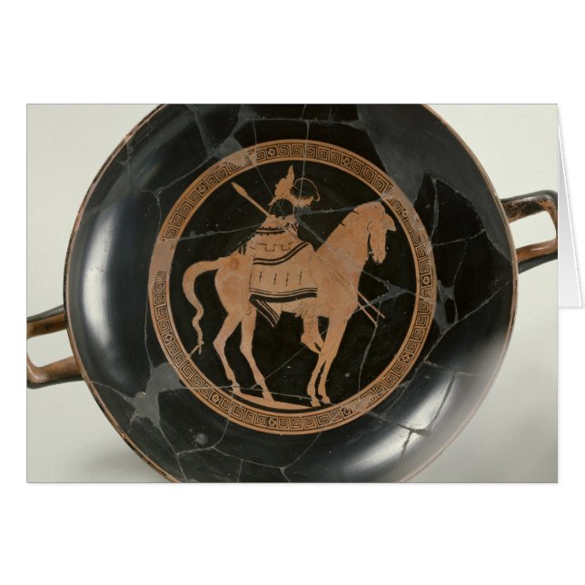 Attic red-figure cup depicting (Front Horizontal)