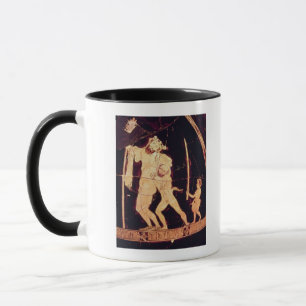 Attic red-figure vase mug