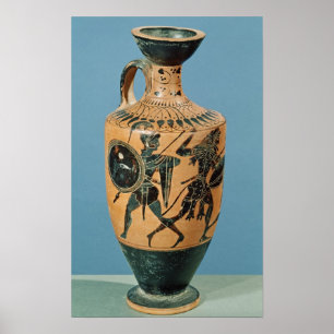 Attic Style Lekythos Poster