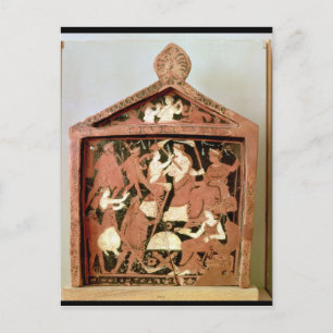 Attic votive tablet postcard