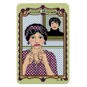 Attitude Adjustment_A_4x6 Refrigerator Magnet