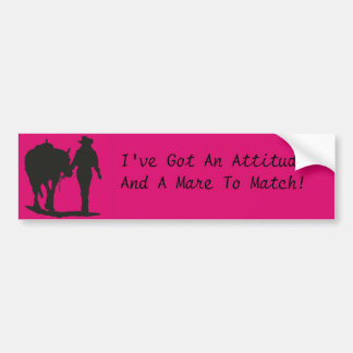 Attitude Bumper Sticker