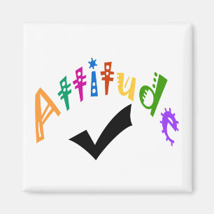 Attitude check magnet