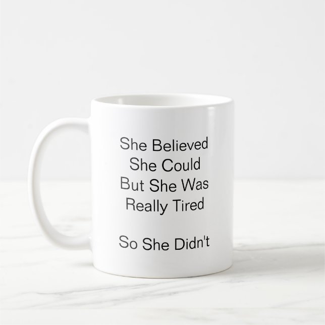 Attitude coffee mug. coffee mug (Left)