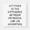 Attitude Difference