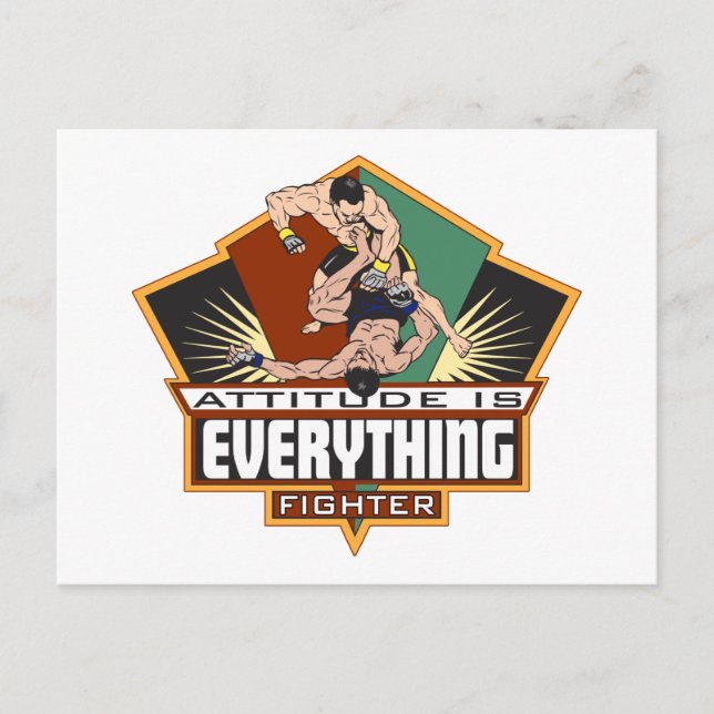 Attitude Fighter Postcard (Front)