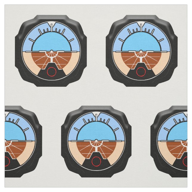 Attitude Flight Indicator Fabric (Swatch)